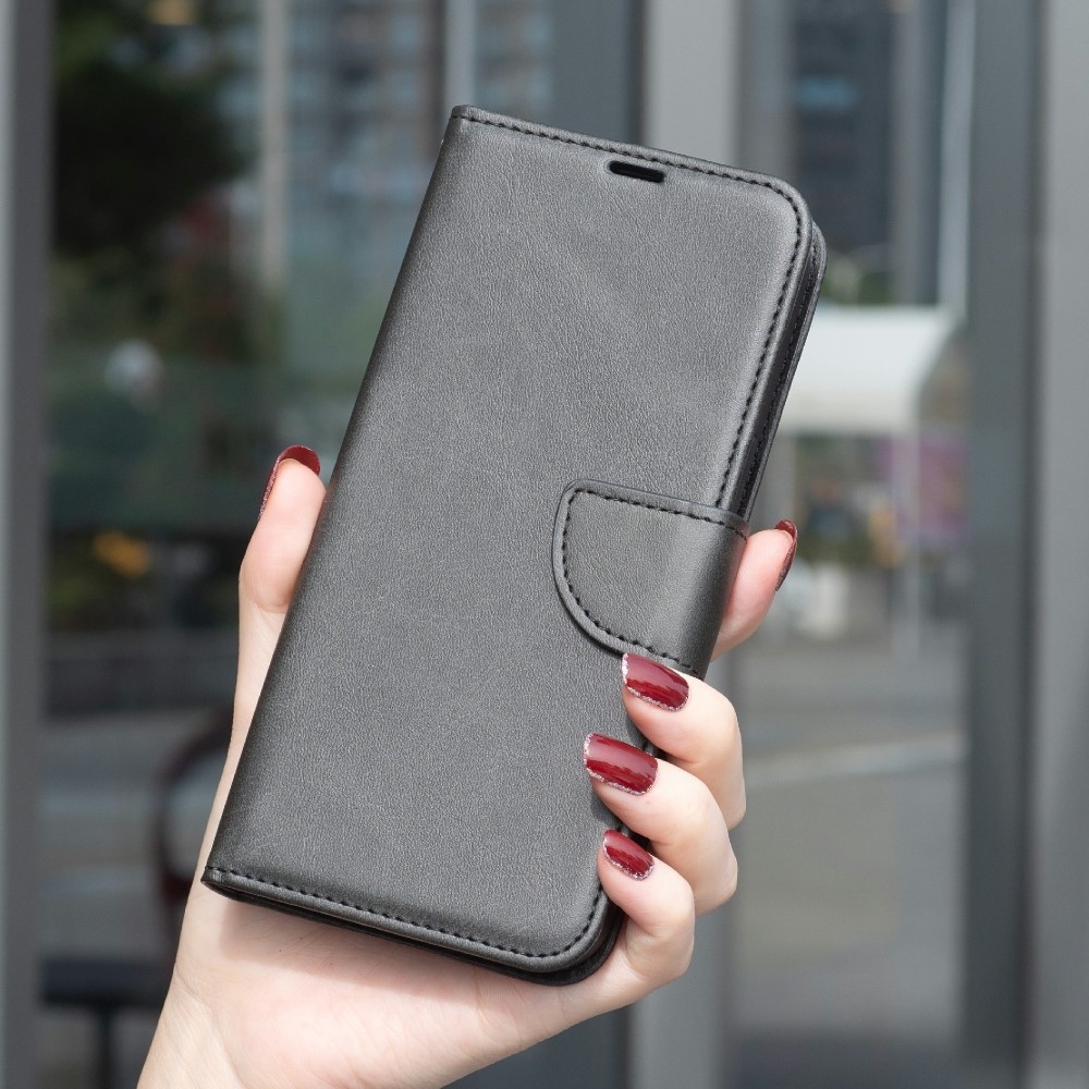 Case knižkové púzdro na Samsung Galaxy S25 Edge - čierne