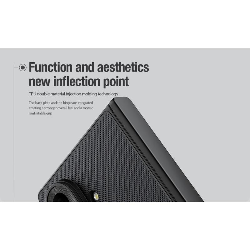 Nillkin Super Frosted FOLD Magnetic zadný kryt pre Samsung Galaxy Z Fold 8 Ultra Transparent Black