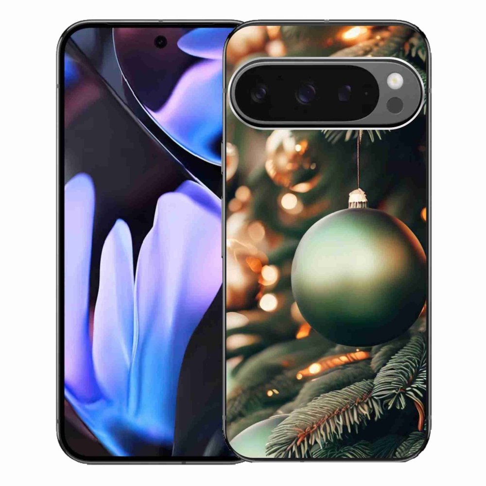 Gélový kryt mmCase na Google Pixel 9 Pro XL - vianočné ozdoby 1