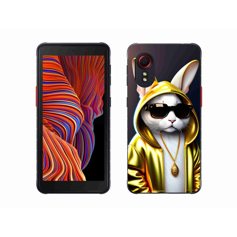 Gélový kryt mmCase na Samsung Galaxy Xcover 5 - mačka boss