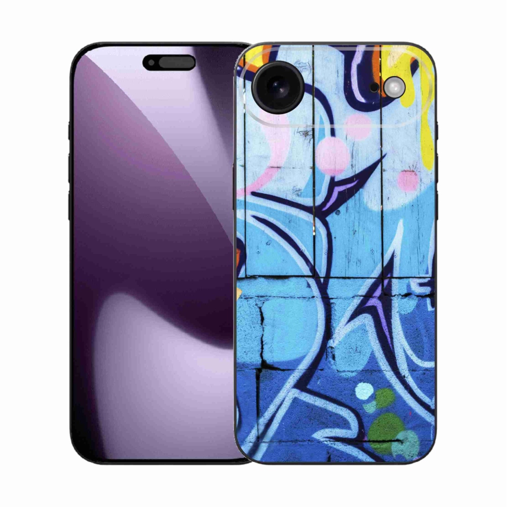 Gélový kryt mmCase na iPhone 17 Air - graffiti