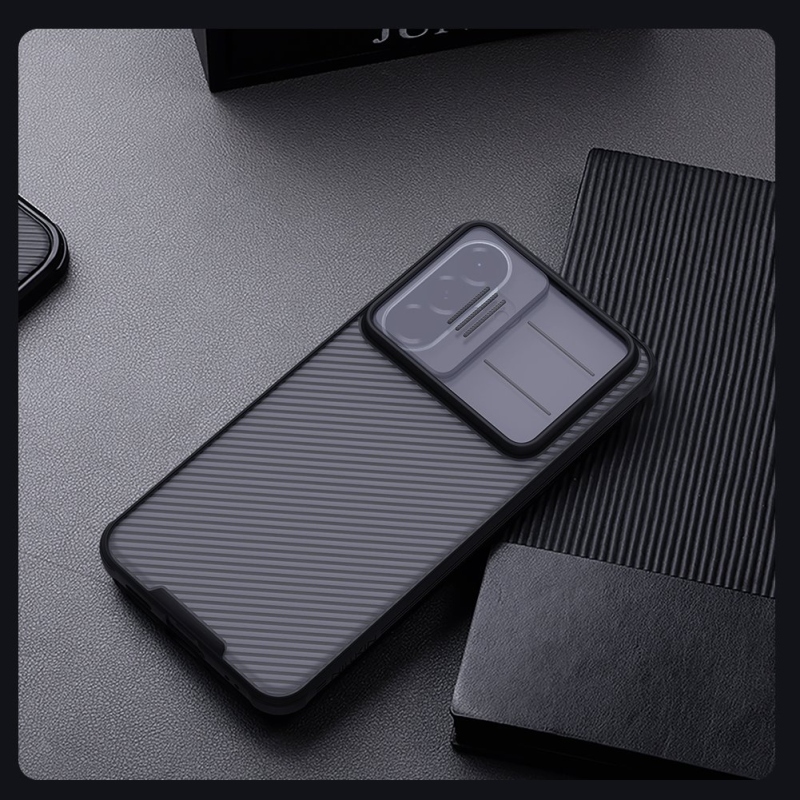 Nillkin CamShield PRO Zadný kryt pre Samsung Galaxy A57 Transparent Black