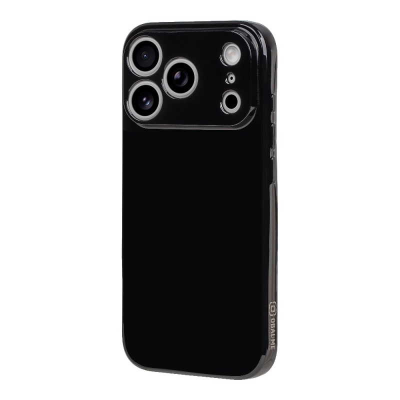 OBAL:ME Lesklé puzdro pre Apple iPhone 18 Pro, čierne