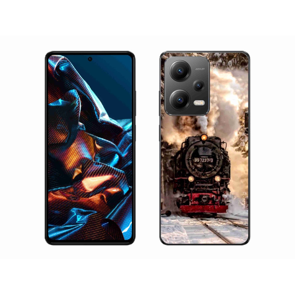 Gélový kryt mmCase na mobil Xiaomi Redmi Note 12 Pro 5G - vlak