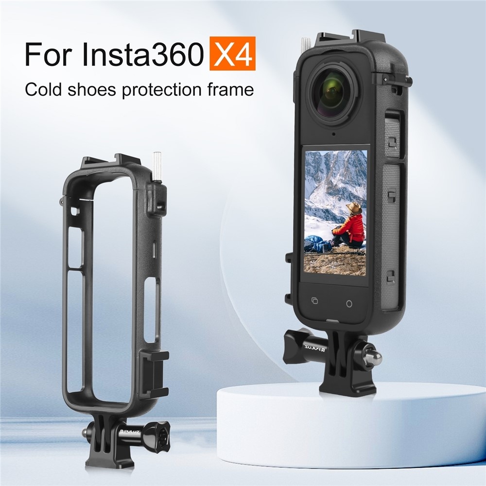 PULUZ ochranný rámček s držiakom príslušenstva pre Insta360 X4