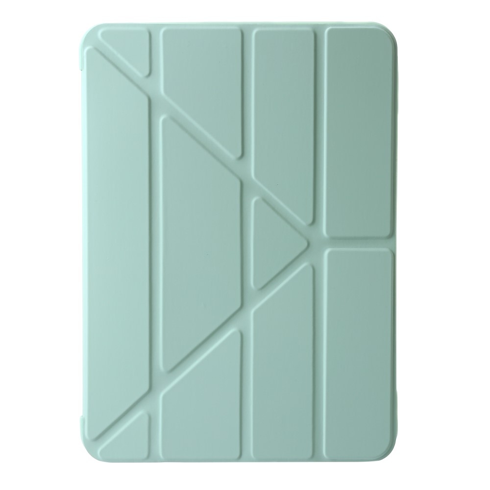 Origamis inteligentné polohovacie puzdro na tablet iPad Air 13 (2024)/(2025) - svetlozelené