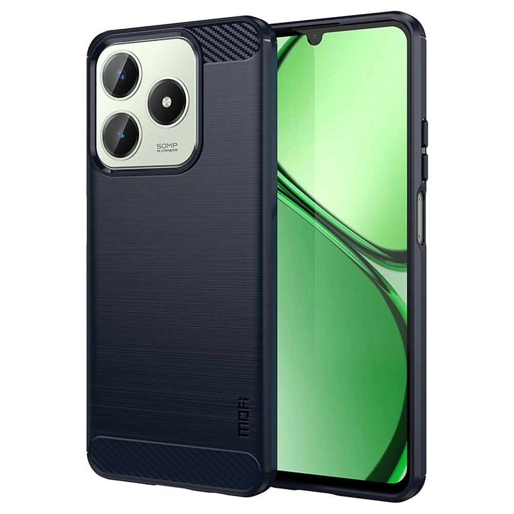 Carbon odolný gélový obal na Realme C61/C63 - modrý