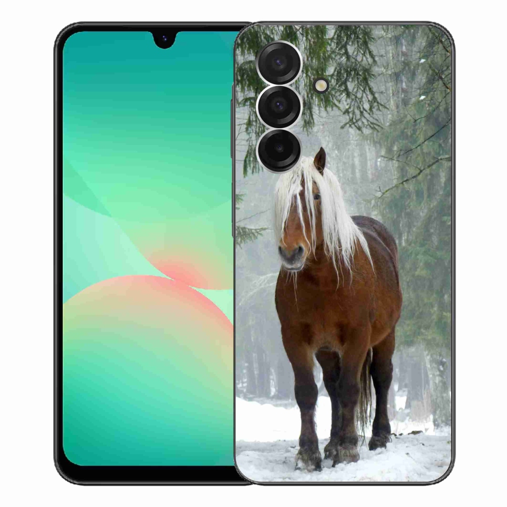 Gélový kryt mmCase na Samsung Galaxy A26 5G - kôň v lese