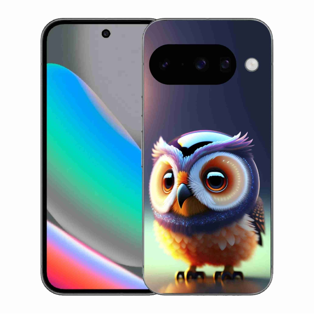 Gélový kryt mmCase na Google Pixel 10 - sovička