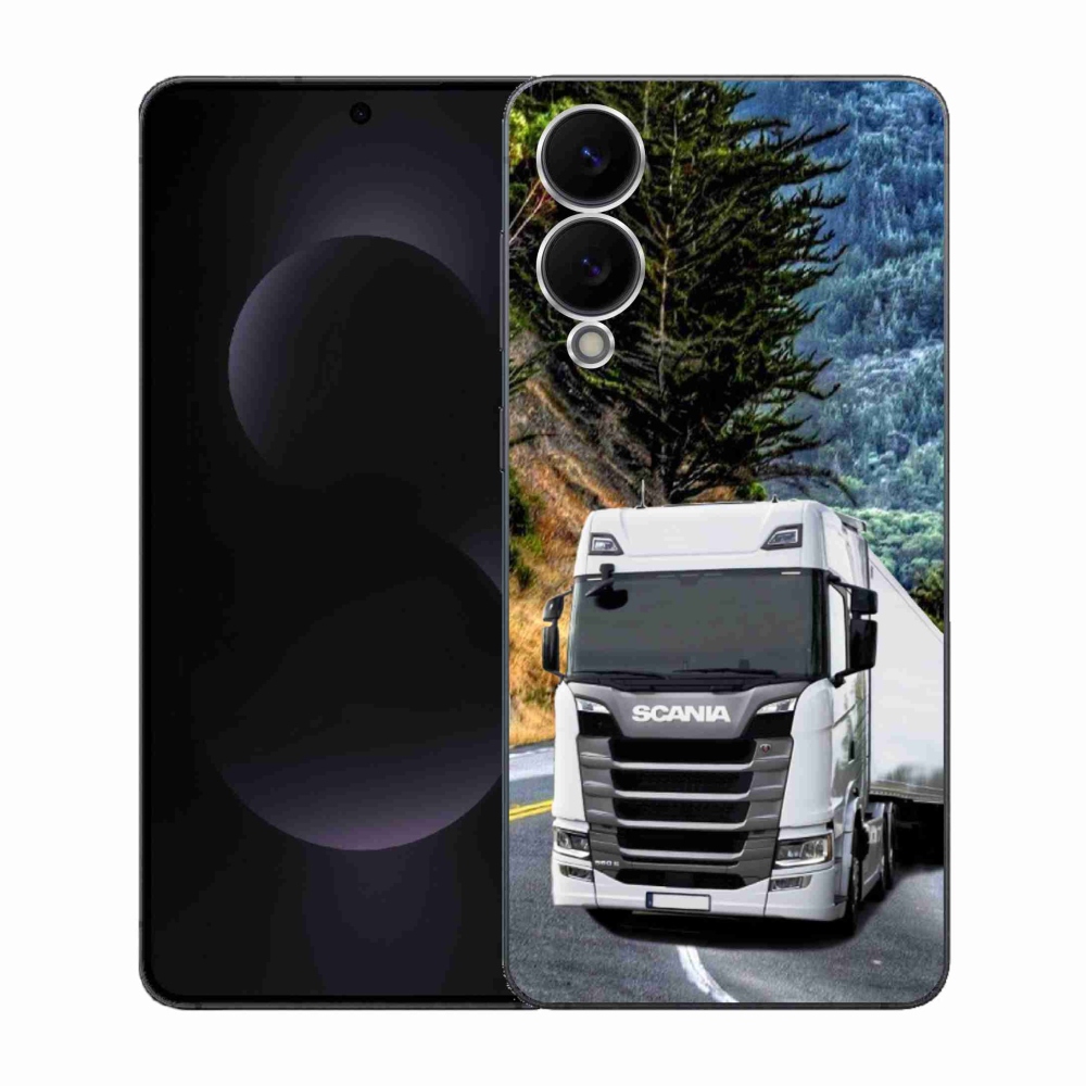 Gélový kryt mmCase na Samsung Galaxy S25 Edge - kamión 1