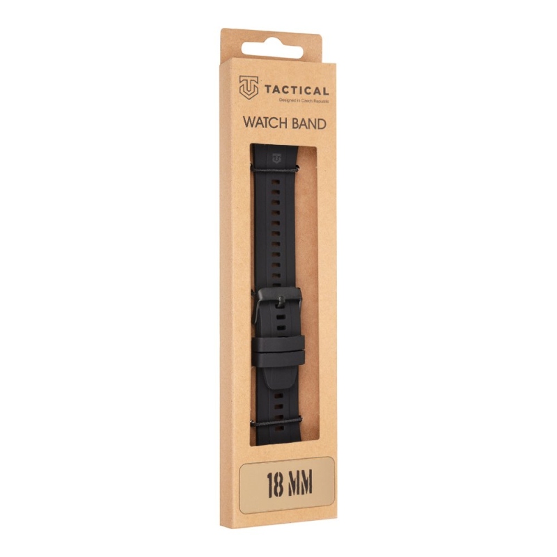 Tactical Quick Release Silikónový Remienok 18mm Black