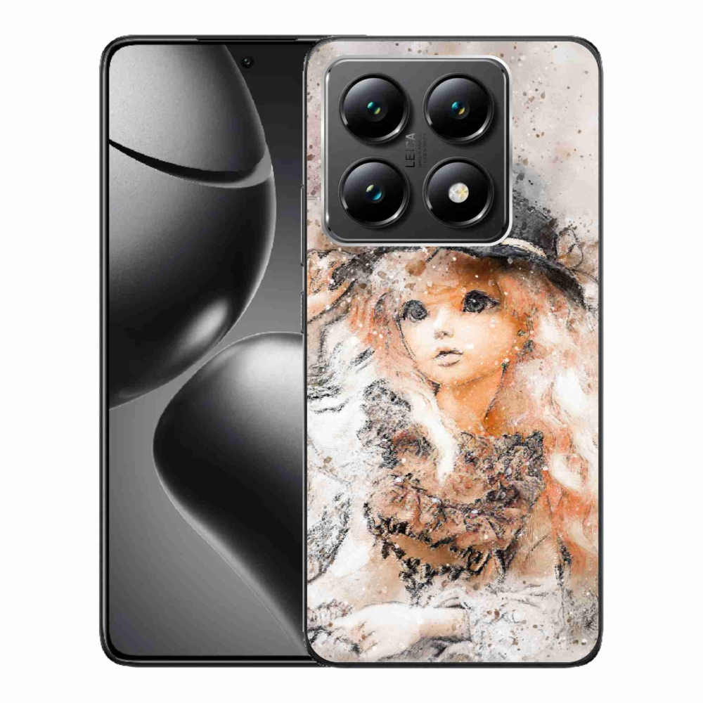 Gélový kryt mmCase na Xiaomi 14T - dievčatko s klobúkom