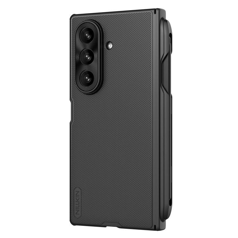 Nillkin Super Frosted FOLD Zadný kryt s magnetickým otvorom na pero pre Samsung Galaxy Z Fold 7 Black