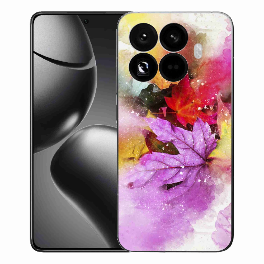 Gélový kryt mmCase na Xiaomi 15T Pro - farebné listy