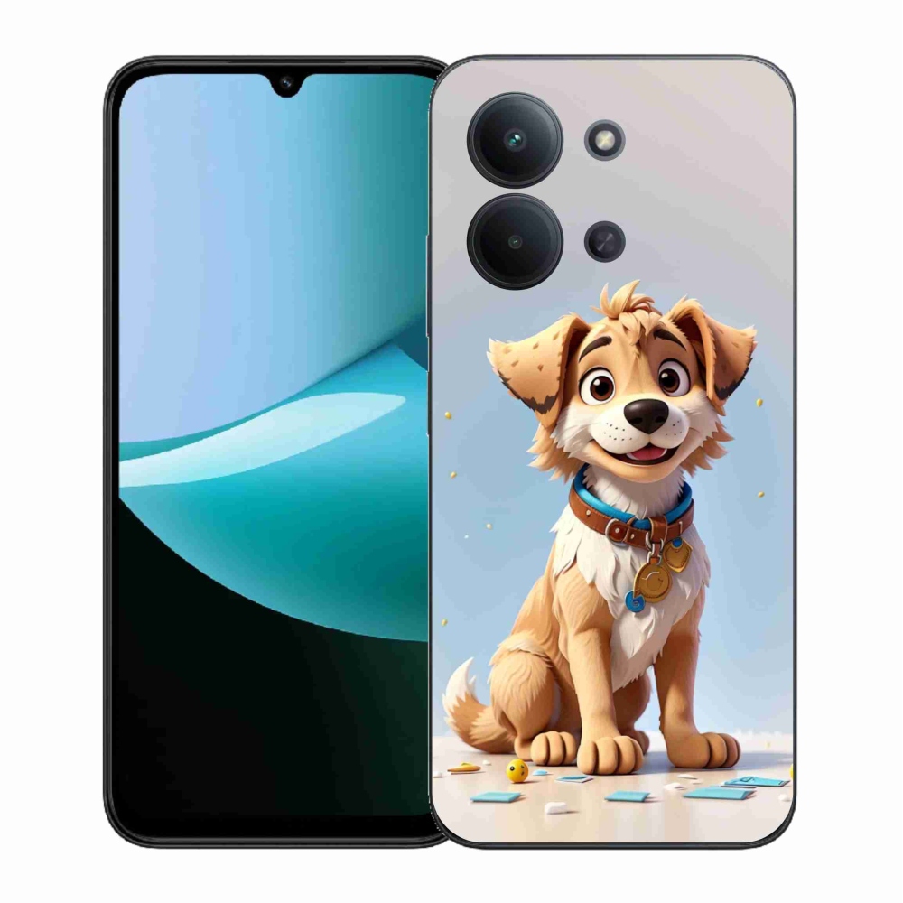 Gélový kryt mmCase na Xiaomi Redmi 15C 4G (171mm)/Poco C85 4G (171mm) - kreslené šteňa