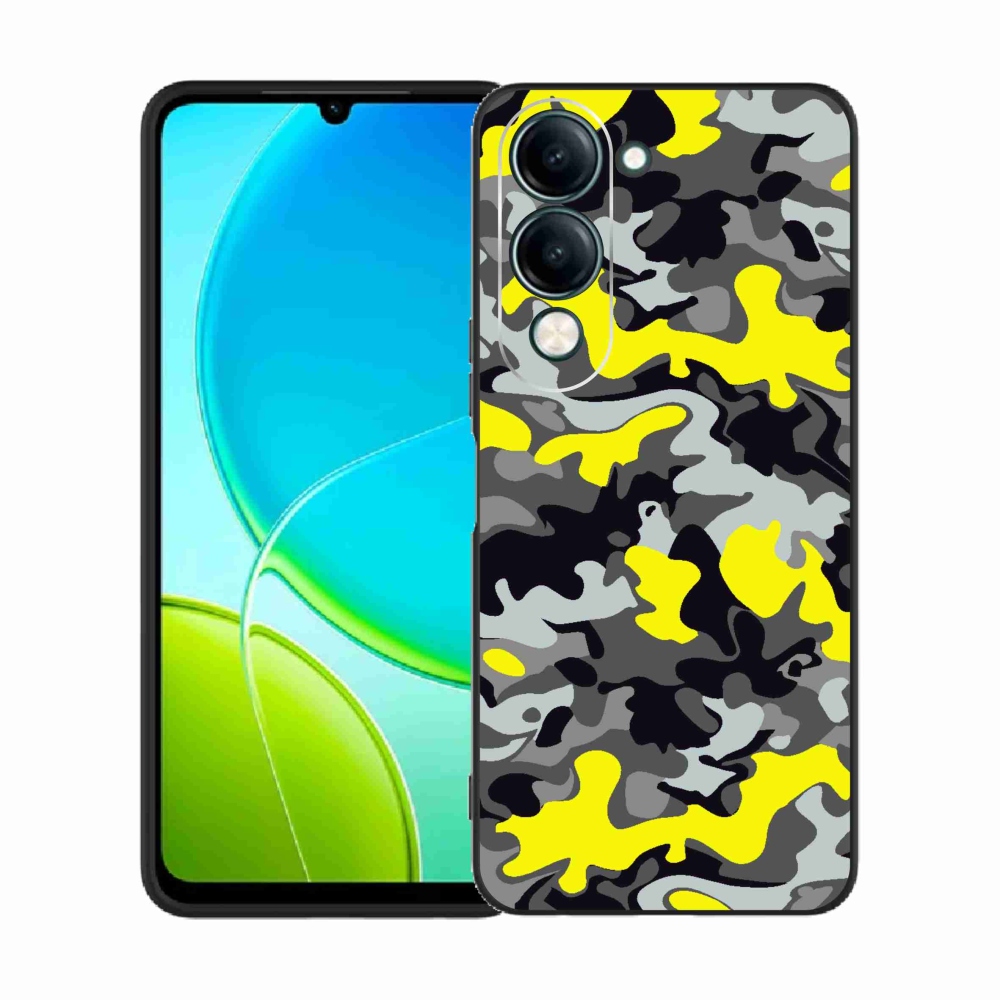 Gélový kryt mmCase na Vivo Y29s 5G - maskáčový vzor 6