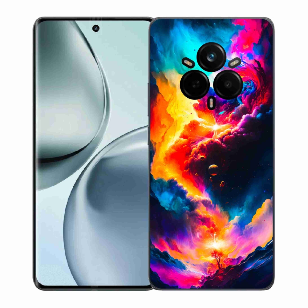 Gélový kryt mmCase na Realme 14 Pro+ 5G - abstraktný motív
