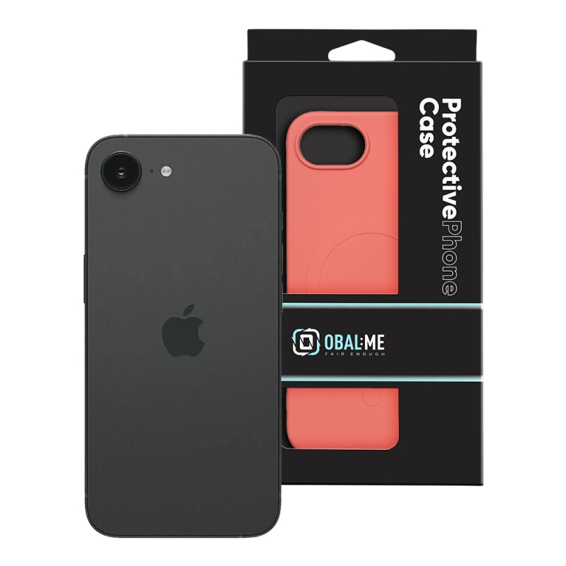 OBAL:ME MagNetix Sculpt Puzdro pre Apple iPhone 16e/17e Brick Red