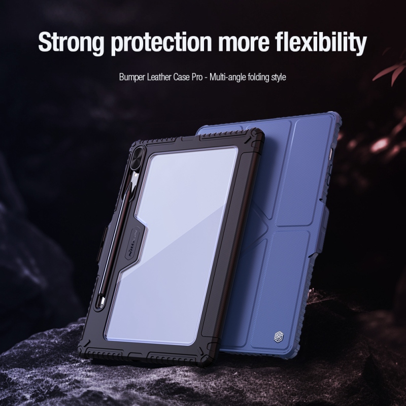 Nillkin Bumper PRO Protective Stand Case Multi-angle pre Samsung Galaxy Tab S9+ Black