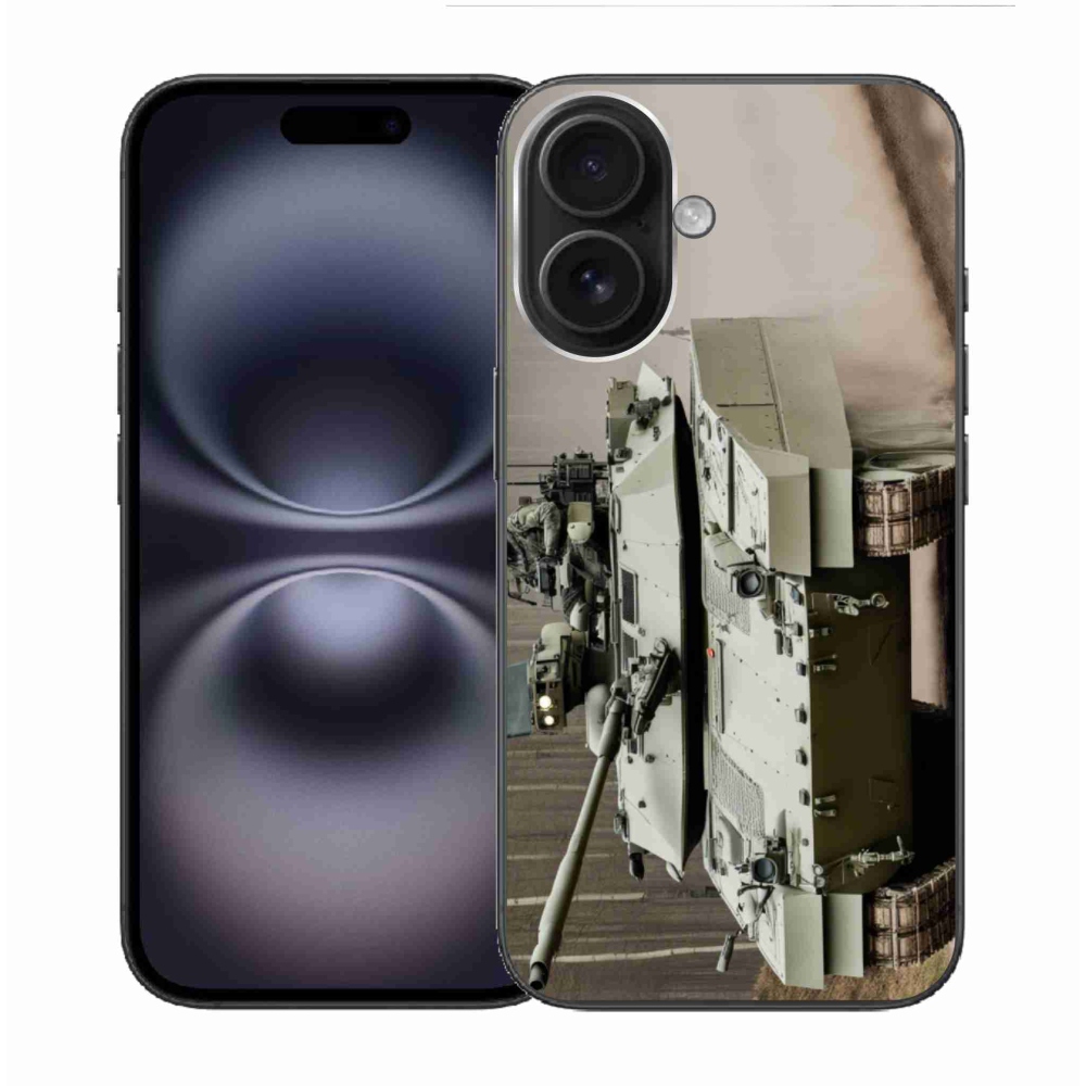 Gélový kryt mmCase na iPhone 16 - tank 2