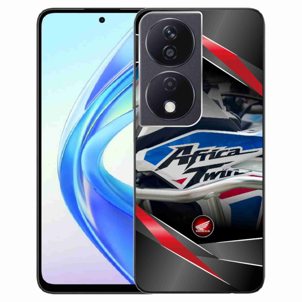 Gélový kryt mmCase na Honor X7b/Honor 90 Smart - motorka honda