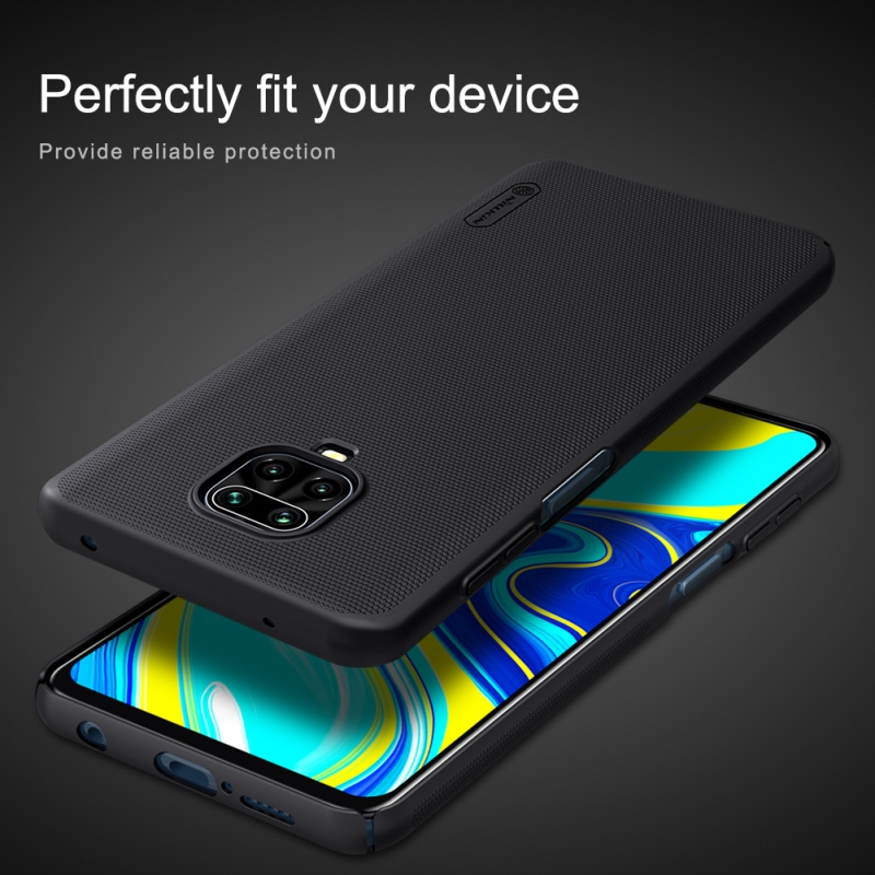 Nillkin Super Frosted Zadný Kryt pre Xiaomi Redmi Note 9 Pro/9S/9 Pro Max Black