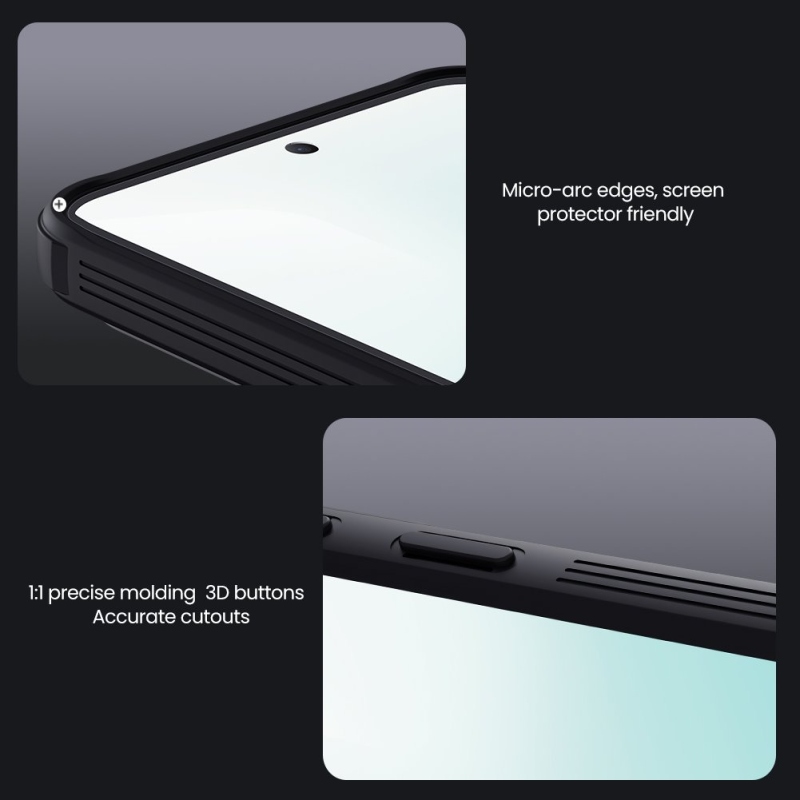 Nillkin CamShield PRO Zadný kryt pre Samsung Galaxy A37 Black