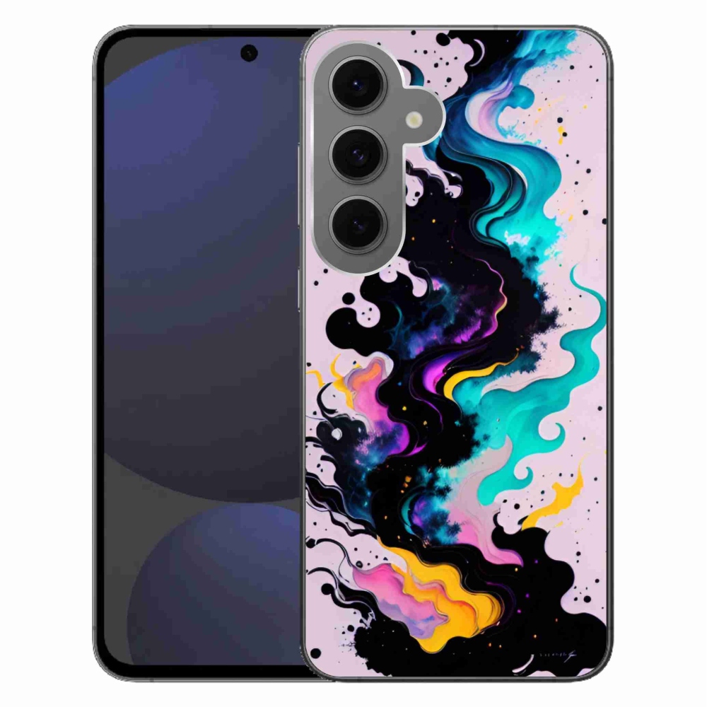 Gélový kryt mmCase na Samsung Galaxy S24 FE - abstraktný motív 4