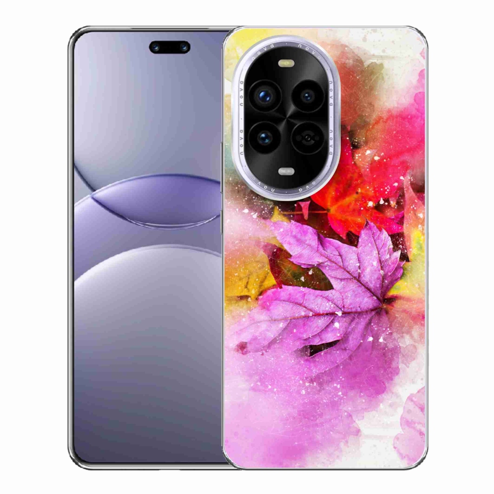 Gélový kryt mmCase na Huawei Nova 13 Pro 5G - farebné listy