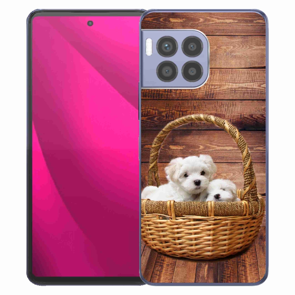 Gélový kryt mmCase na T-Mobile T Phone 2 Pro - šteniatka