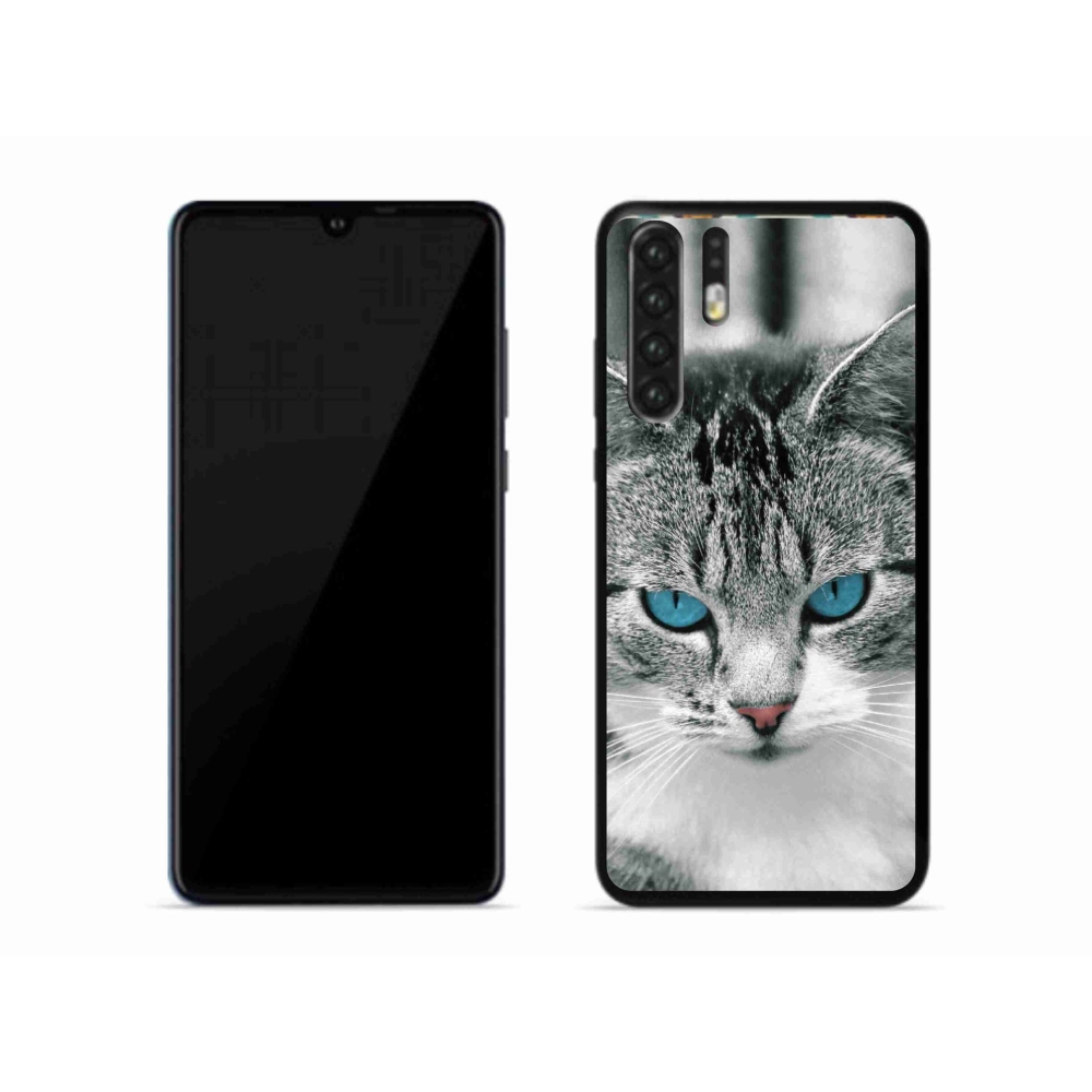 Gélový kryt mmCase na mobil Huawei P30 Pro - mačacie pohľad 1