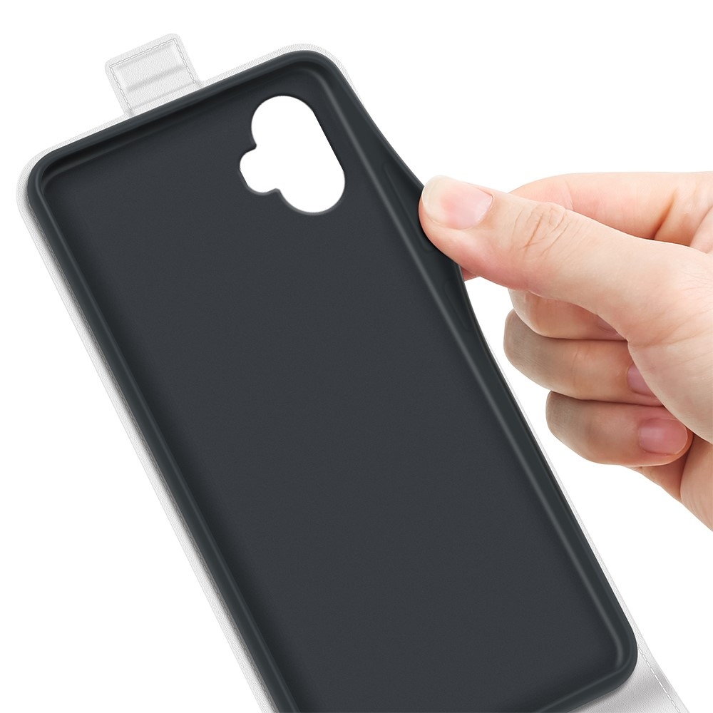 Vertical knižkové púzdro na Samsung Galaxy Xcover 7 Pro - biele