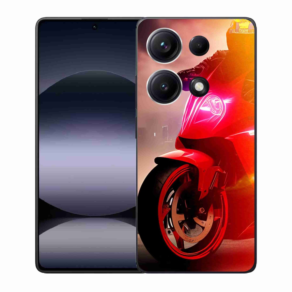 Gélový kryt mmCase na Xiaomi Redmi Note 14S - motorka