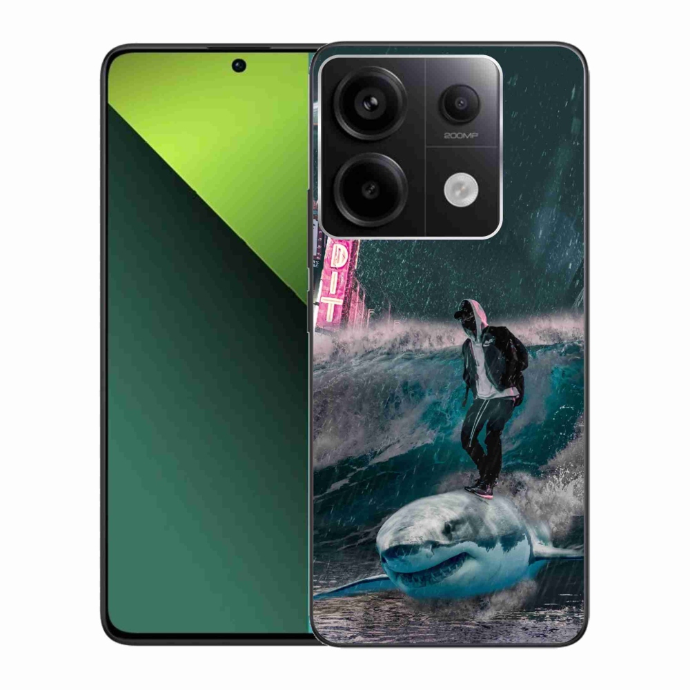 Gélový kryt mmCase na Xiaomi Redmi Note 13 Pro 5G/Poco X6 5G - žralok