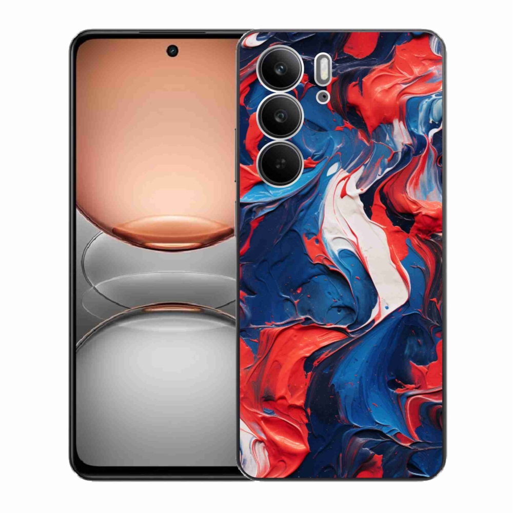 Gélový kryt mmCase na Realme C75 - abstraktný motív 7