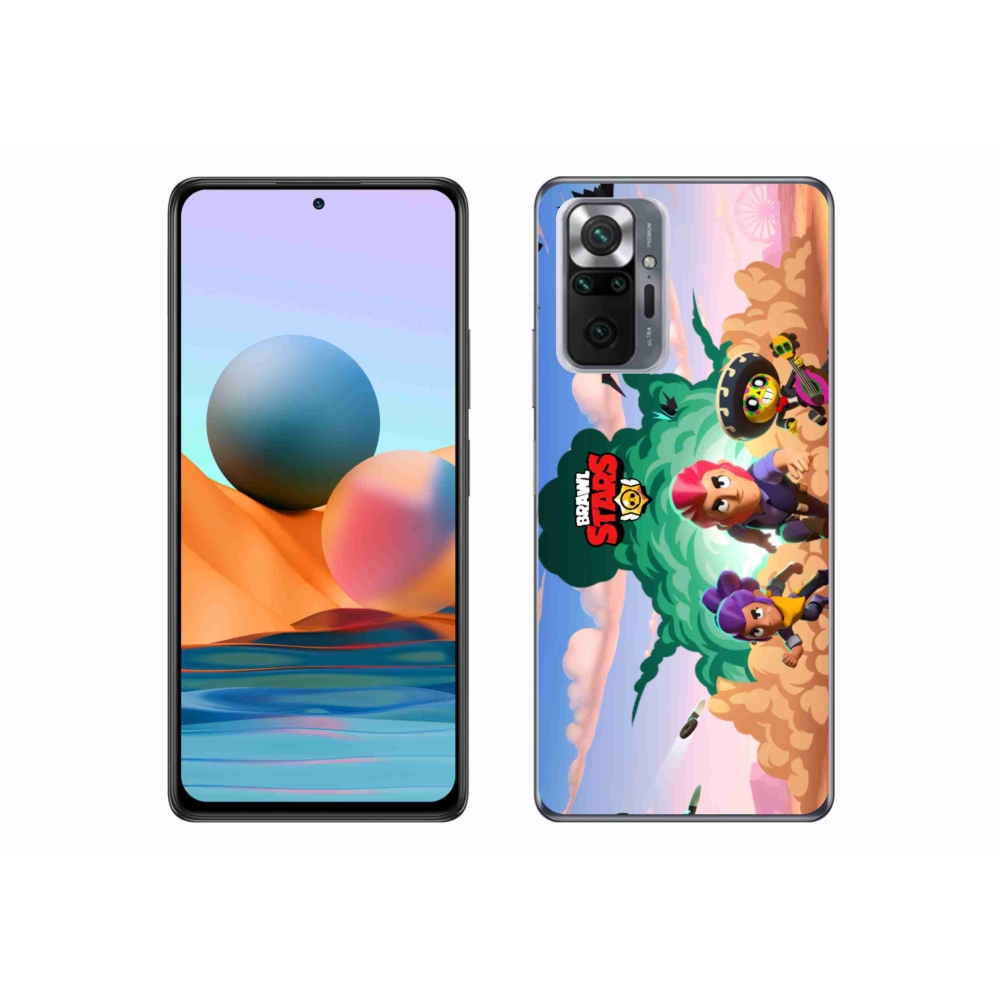 Gélový kryt mmCase na Xiaomi Redmi Note 10 Pro - brawl stars