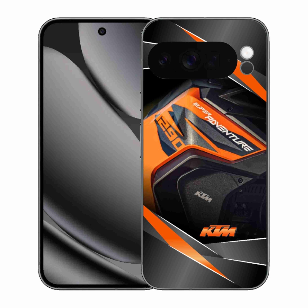 Gélový kryt mmCase na Google Pixel 10 Pro XL - motorka ktm