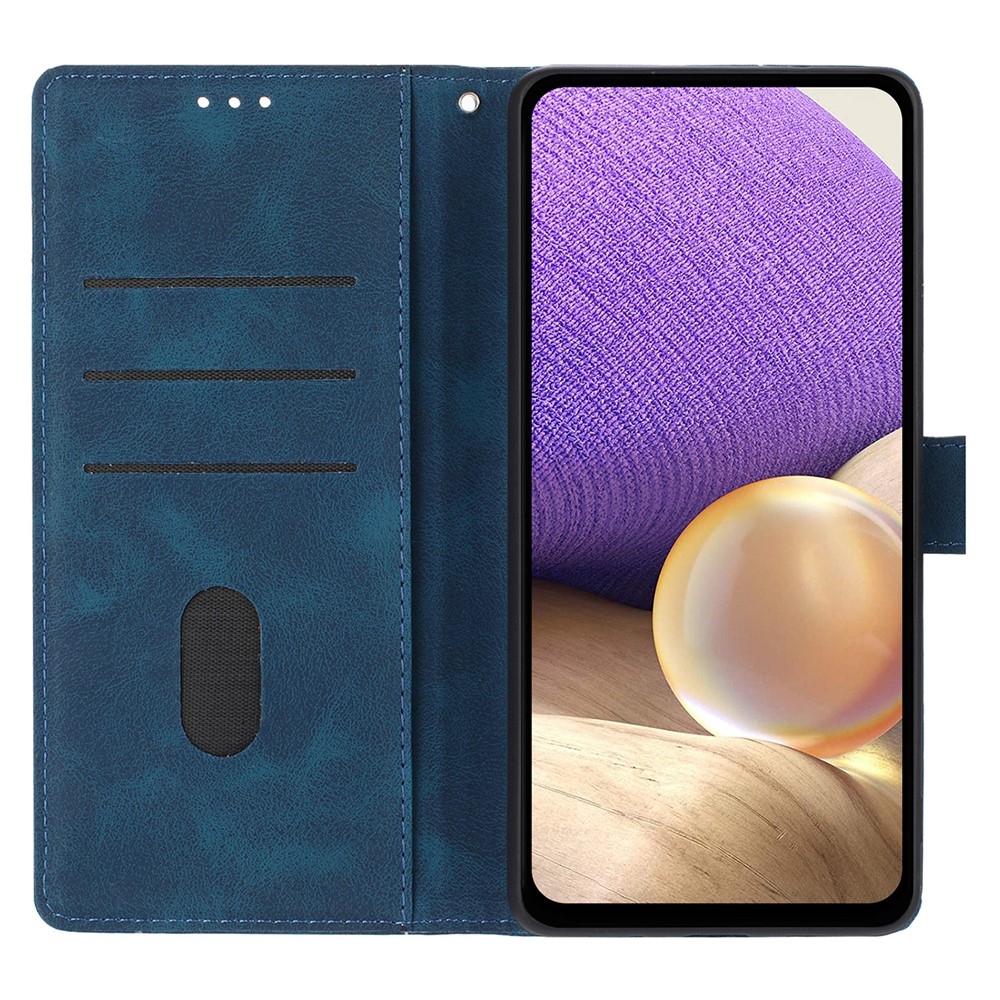 Triangly knižkové púzdro na Xiaomi 15T Pro - modré