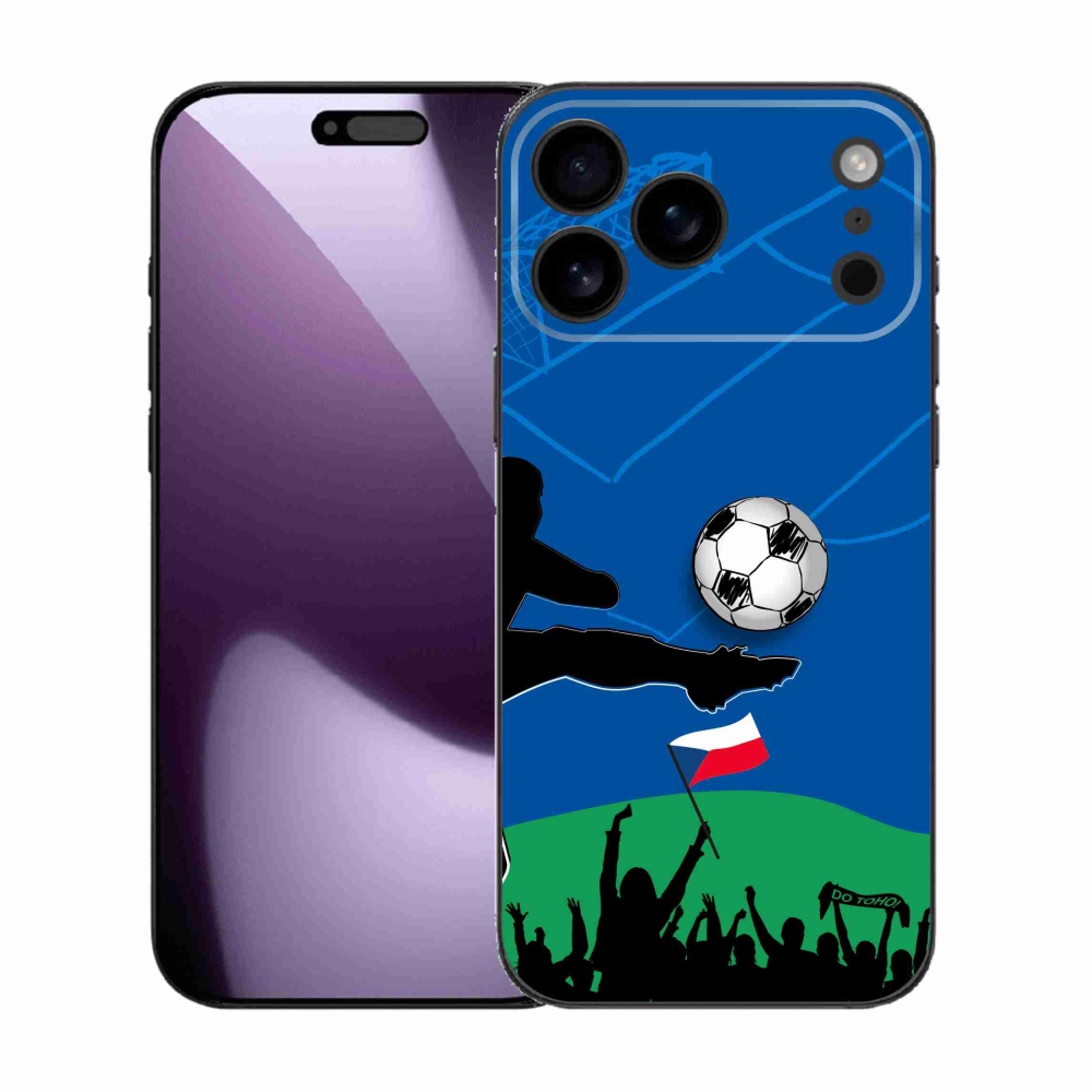 Gélový kryt mmCase na iPhone 17 Pro Max - fanúšikovia futbalu