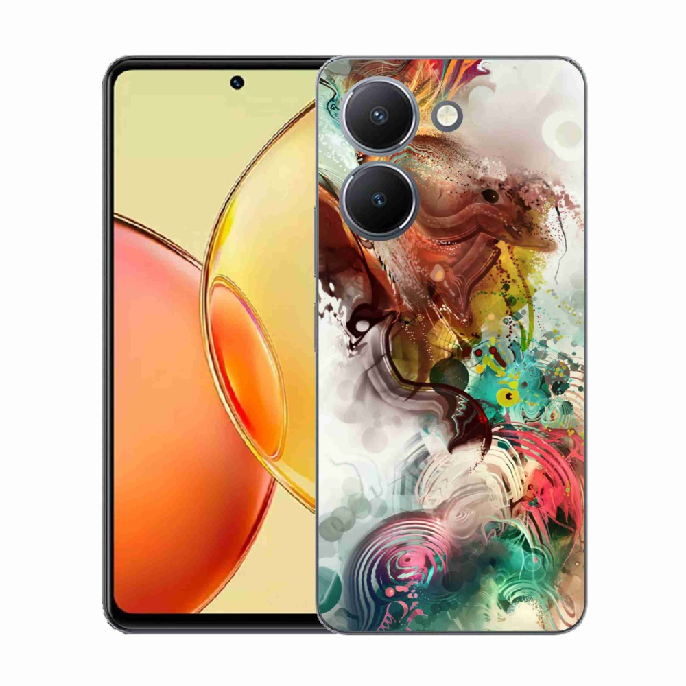 Gélový kryt mmCase na Vivo Y36 - abstrakt 1