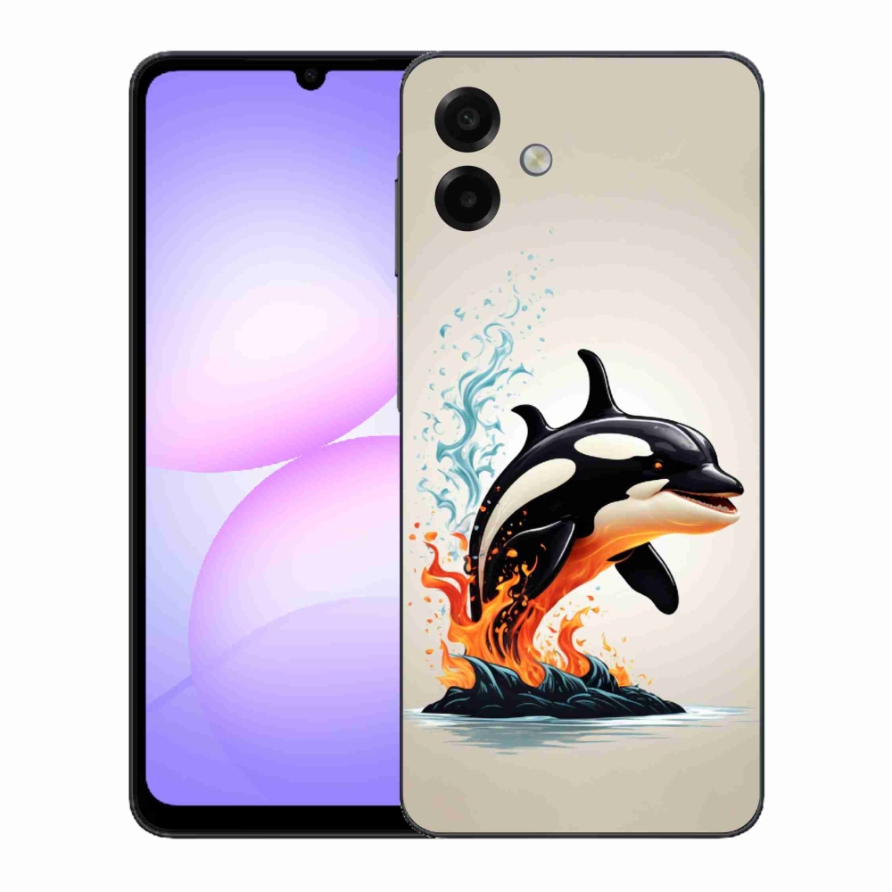 Gélový kryt mmCase na Samsung Galaxy A07 4G - kosatka