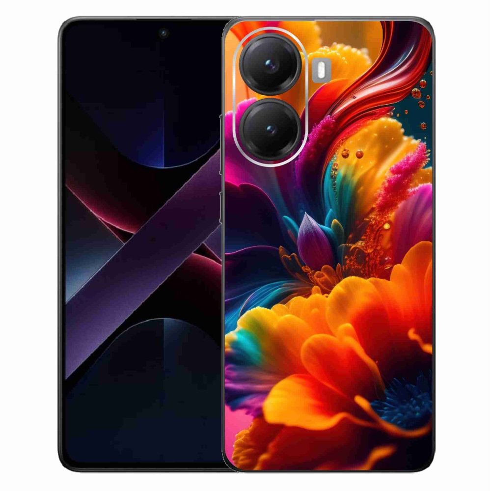 Gélový kryt mmCase na Xiaomi Poco X7 Pro 5G - abstraktný motív 2