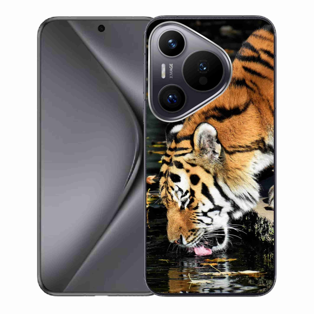 Gélový kryt mmCase na Huawei Pura 70 - smädný tiger