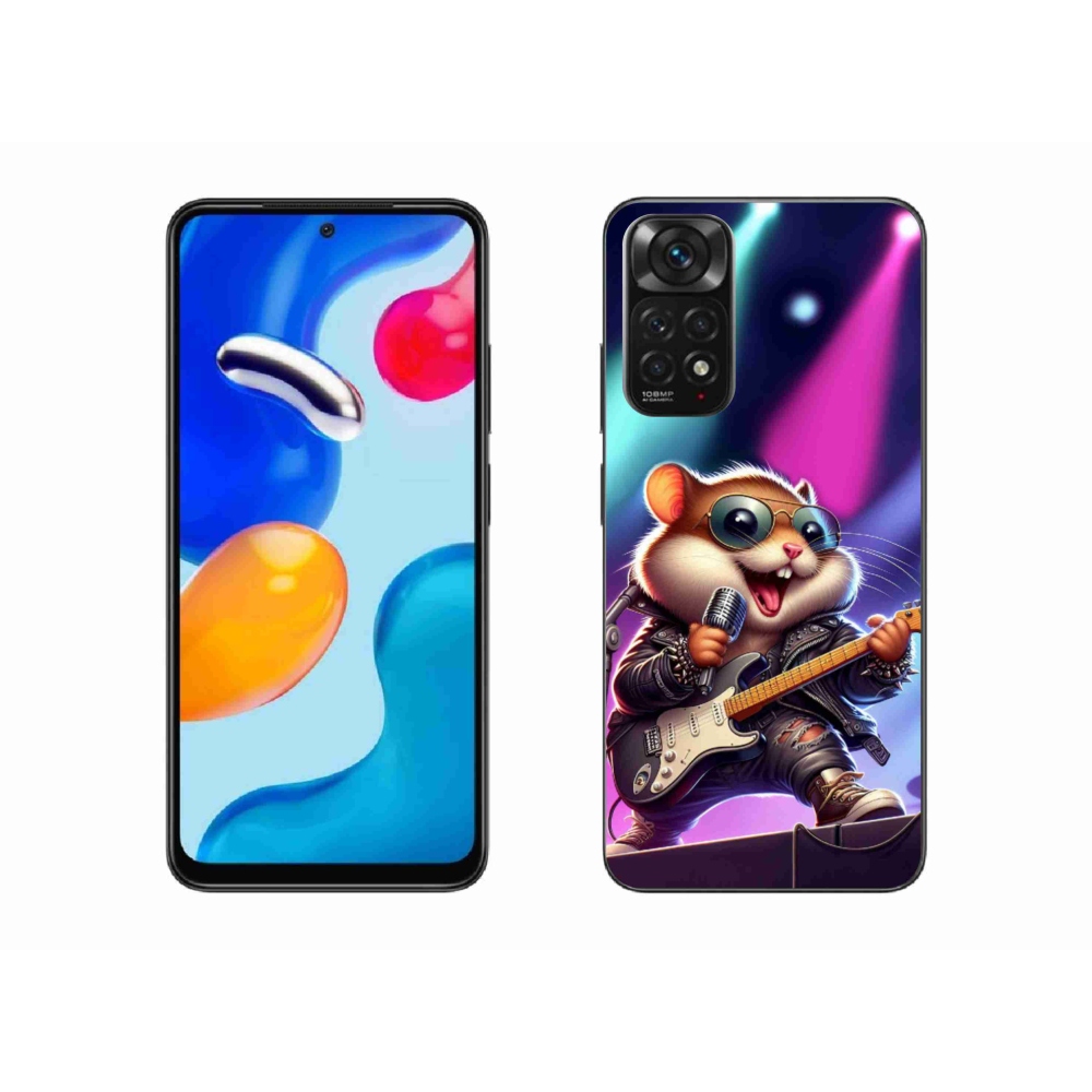 Gélový kryt mmCase na Xiaomi Redmi Note 11S 4G - škrečok rocker