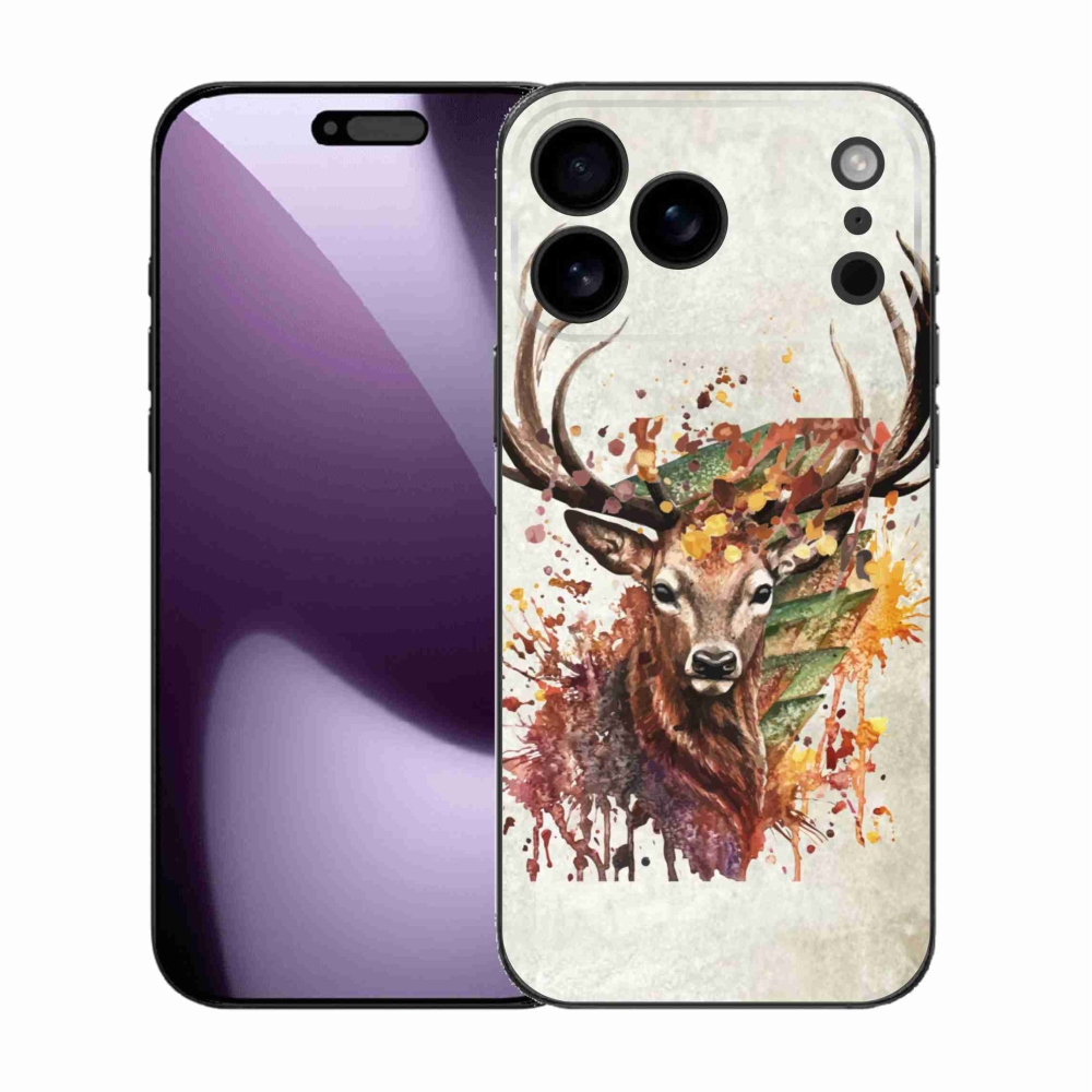 Gélový kryt mmCase na iPhone 17 Pro Max - jeleň 1