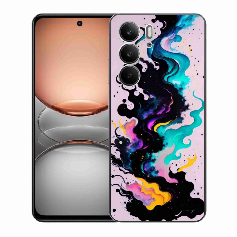 Gélový kryt mmCase na Realme C75 - abstraktný motív 4
