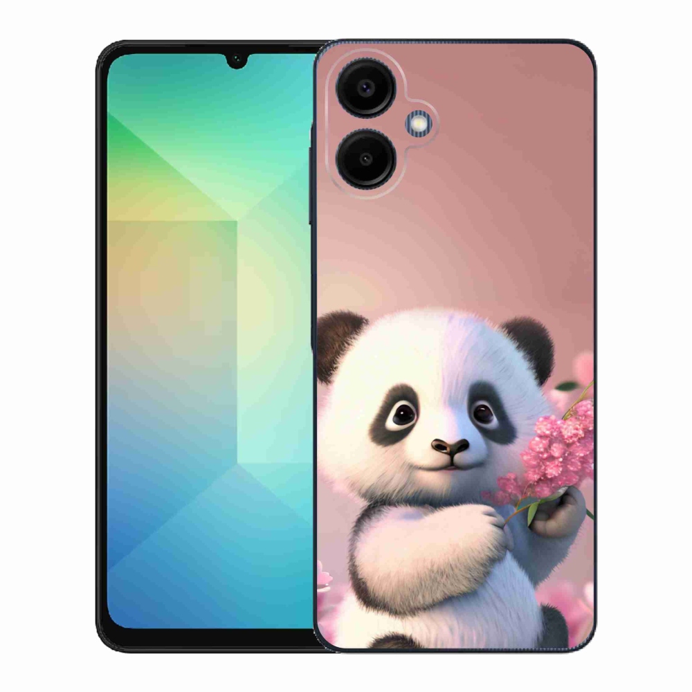 Gélový kryt mmCase na Samsung Galaxy A06 4G - roztomilá panda