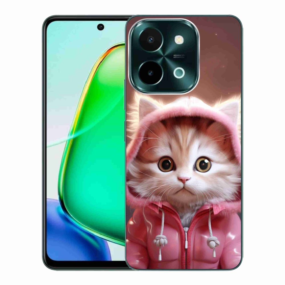Gélový kryt mmCase na Vivo Y28 - roztomilé mačiatko 3