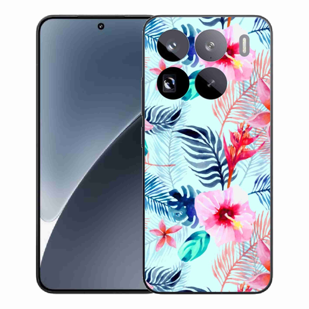 Gélový kryt mmCase na Xiaomi 15 Pro - kvety