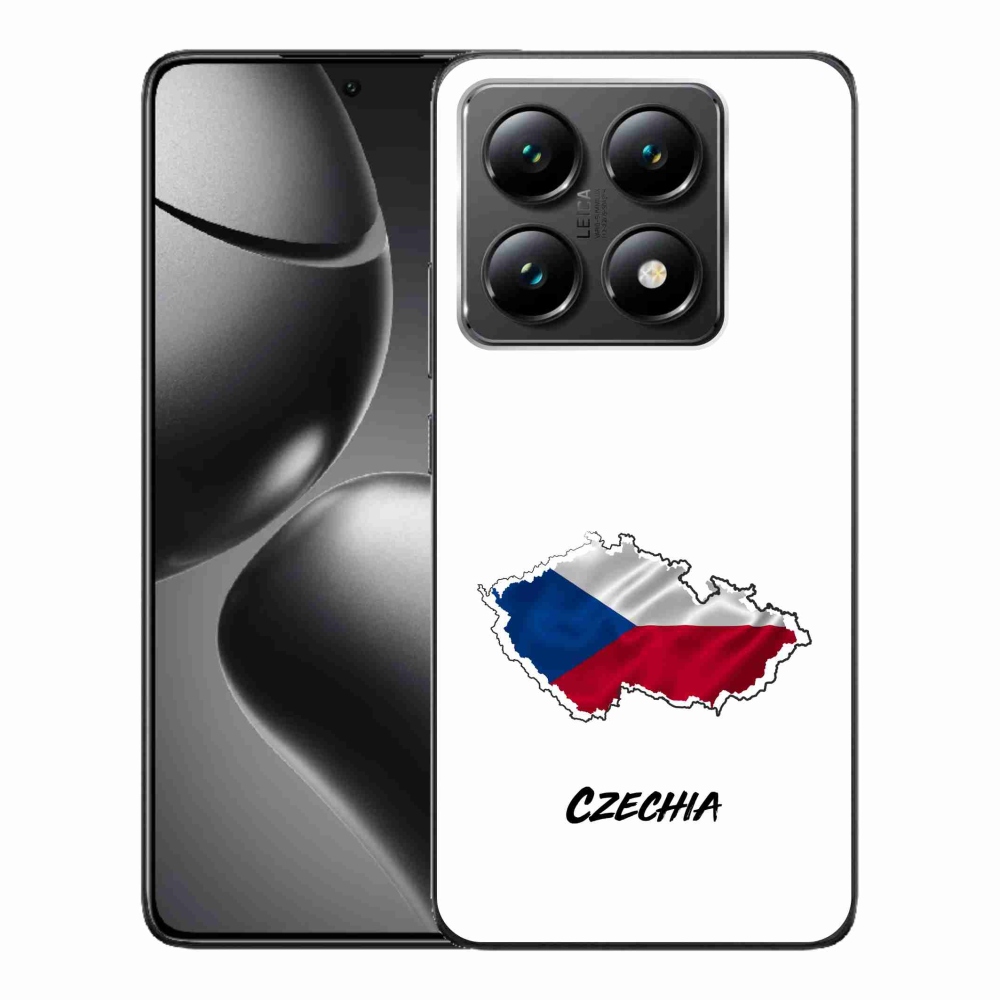 Gélový kryt mmCase na Xiaomi 14T - Czechia biele pozadie